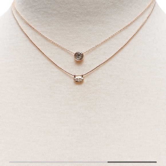Banana Republic Jewelry - Banana Republic Almost Invisible Layering Necklace